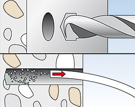 Fischer veiligheidsanker FH II-I montage - Dhz-proshop, uw doe het zelf specialist